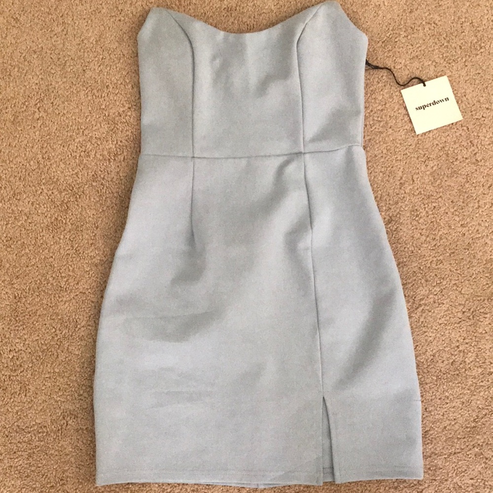 Strapless dress